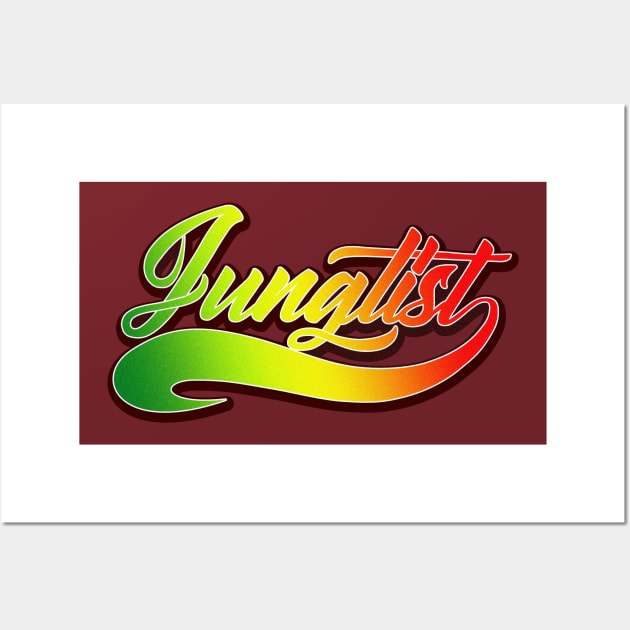 Team Junglist Tail Ragga Wall Art by KORAX